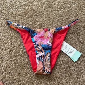 San Lorenzo Nativa Thin Brief Bottom S Red